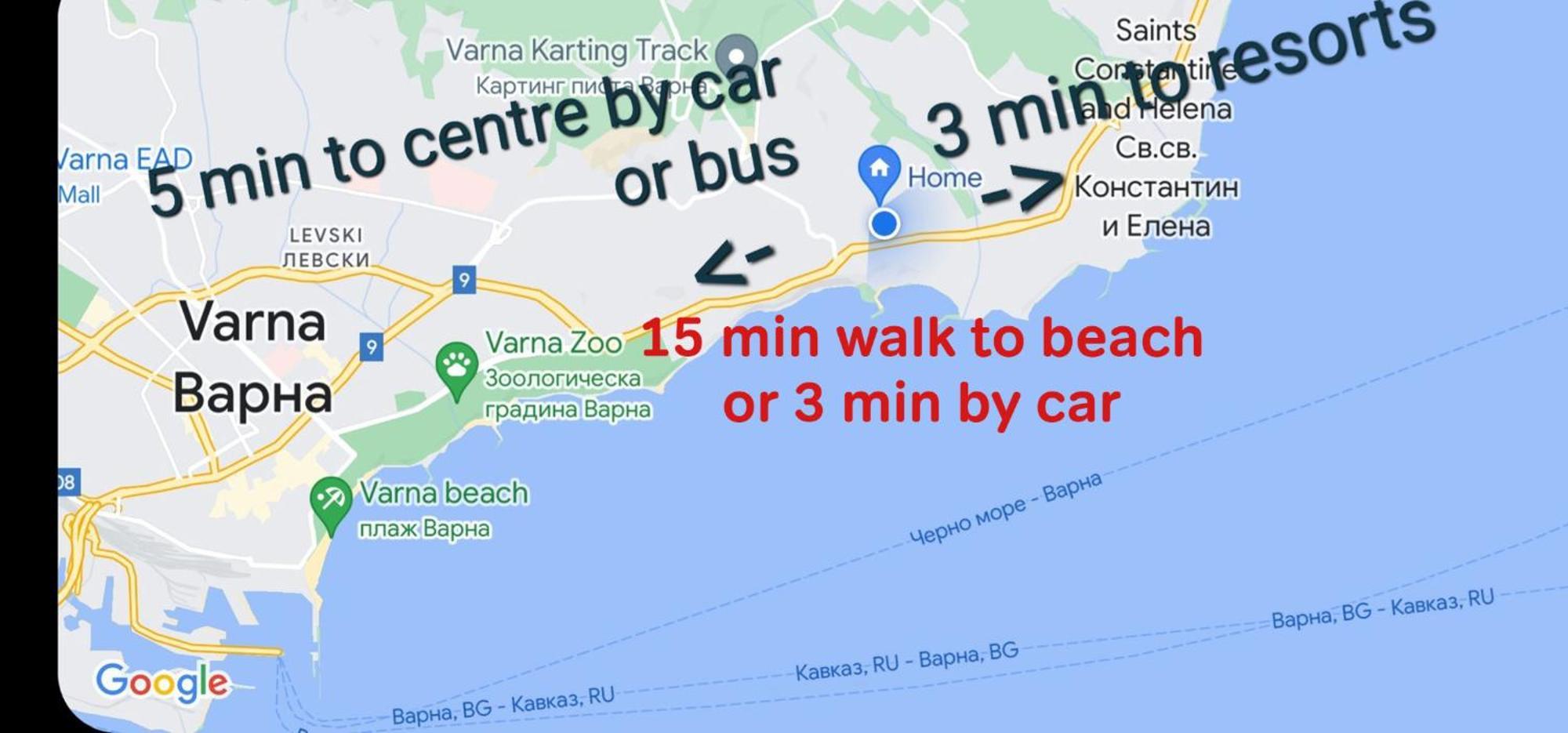 Villa Residence, Free Parking, Pets Friendly Várna Kültér fotó